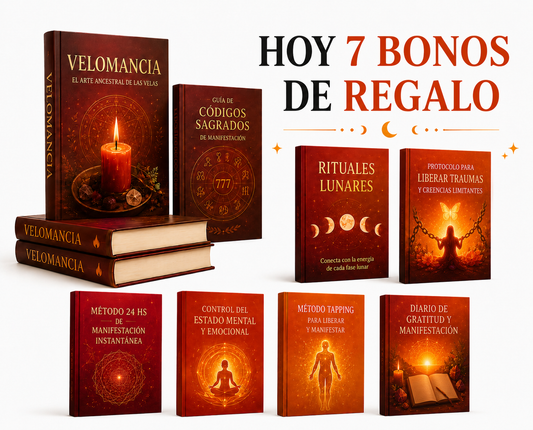 Velomancia+Rituales+Baños+🎁Bonos exclusivos!